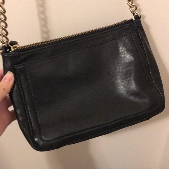 Calvin klein black crossbody with gold chain - Picture 3 of 6